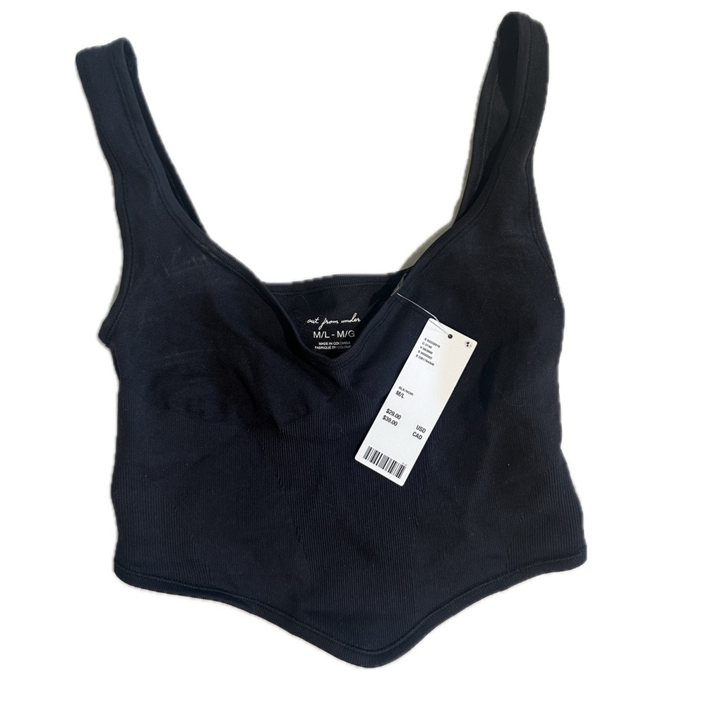 Women's Black Going Out Top